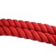 Corda di cotone rossa 40mm