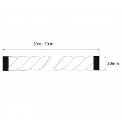 Corda di juta diametro 20mm