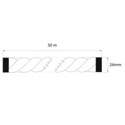 Corda di sisal diametro 24mm